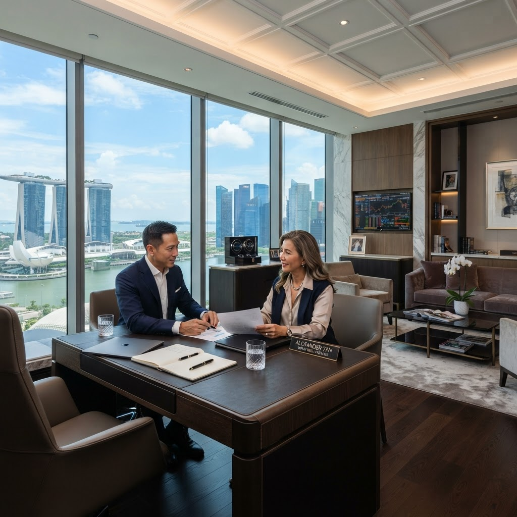 Premium wealth management environment